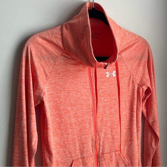 Under Armour Orange Full-zip HEATGEAR jacket - XS - Picture 6 of 12